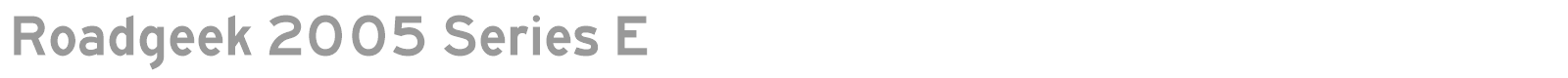 Roadgeek 2005 Series F font preview